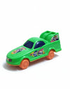 Homoze Push & Go Toy Car For Kids | Colorful Plastic Toy Vehicle For Babies & Toddlers | Smooth Rolling Wheels, Safe & Durable D