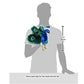 Folkmanis Small Peacock Hand Puppet, Blue; Green, Gold