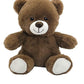 Anico 10' Plush Brown Teddy Bear With Embroidered Eyes