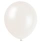 12 Latex Balloons, DIY Party Decoration - Pack of 10, Clear