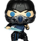 Pop Movies: Mortal Kombat- Sub-Zero Gitd Pop! Vinyl Figure Entertainment Earth Exclusive (Bundled With Ecotek Pop Box Protector