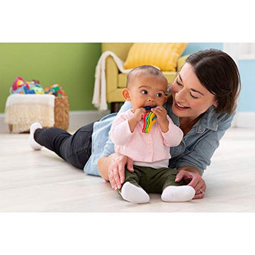 The First Years First Keys Baby Toy, Multi-Color, 1 Count - Infant Developmental Toy for Sensory Play and Motor Skills