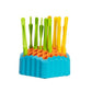 Fat Brain Toys Drop Shot Game - 2-Player Skill Game for Ages 6+, Small, Plastic, Green/Yellow, Model FA304-1