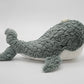 Mary Meyer Putty Stuffed Animal Soft Toy, 14-Inches, Slate Blue Whale