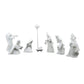 One Hundred 80 Degrees Porcelain 9 Piece Nativity Set