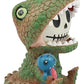 Gifts & Decor Ebros Tyrannosaurus Rex Dinosaur Furrybones Figurine 3' Tall Furry Bones Skeleton In T-Rex Costume Carrying Blue Dino Doll Sit Up Collectible Decorative Toy