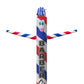 FFN 20ft Inflatable Tube Man - Barber Shop Dancer, Polyester, Replacement Tubeman (Y/W), Model 11051-F