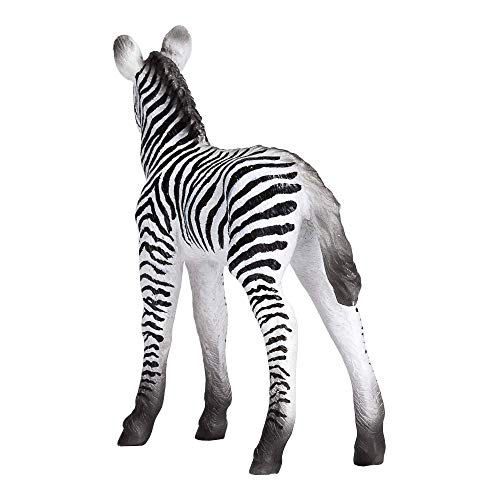 Mojo Zebra Foal Realistic International Wildlife Hand Painted Toy Figurine