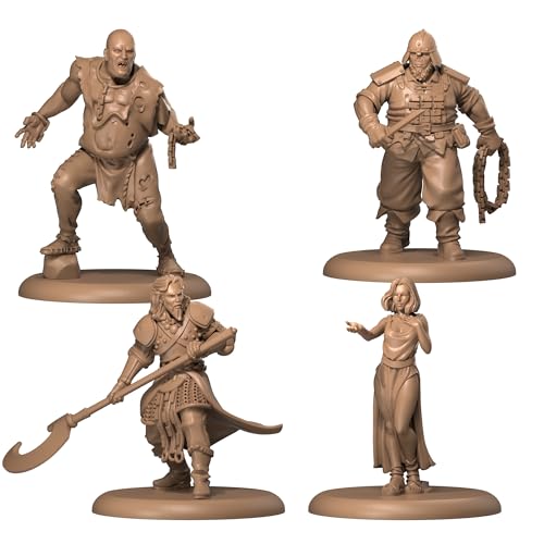 A Song Of Ice And Fire Tabletop Miniatures Neutral Heroes Iii Box Set - Expansive Attachments And Commanders, Strategy Game For