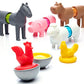 Smartmax My First Farm Animals Stem Magnetic Discovery Building Set With Soft Animals For Ages 1-5