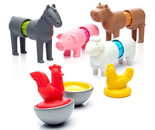 Smartmax My First Farm Animals Stem Magnetic Discovery Building Set With Soft Animals For Ages 1-5