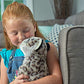 WILD REPUBLIC Snow Leopard Plush Toy, 12" Stuffed Animal, Multi-Color, Made from Recycled Materials