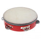 BnfTambourine Beat Hand Drum Round Rings Sheepskin Percussion Kids Toy Gift Red|Musical Instruments & Gear|Percussion|Hand Percu