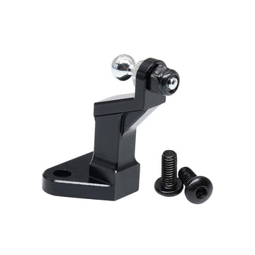 GTHELE Trailer Hitch Coupler Aluminum for Traxxas 1/18 TRX4M Upgrade Parts RC Crawler Car