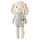 cuddle + kind Henry The Bunny Hand-Knit Doll, 13" Little Size, Multi-color, 100% Cotton, Fair Trade, Heirloom Quality