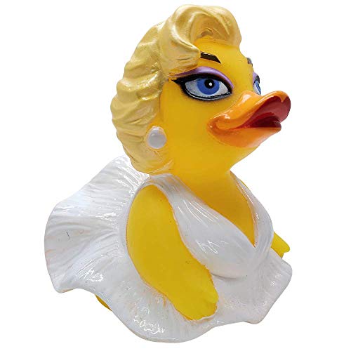 Celebriducks Pond Bombshell Floating Rubber Ducks - Collectible Bath Toy Gift For Kids & Adults Of All Ages