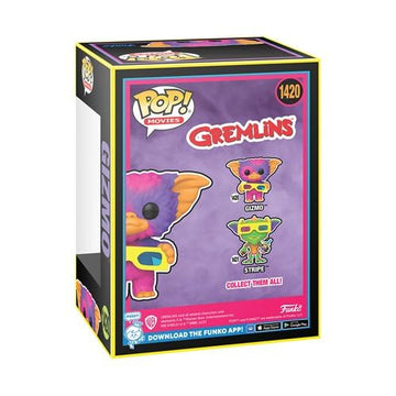 Funko Gremlins Gizmo Pop! Vinyl Figure - Black Light Exclusive - 3.75 Inch - Model FUN73697