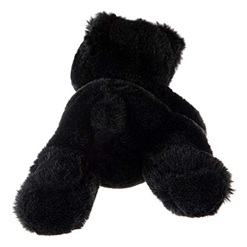 Wild Republic Ecokins Mini Black Bear Stuffed Animal 8 Inch, Eco Friendly Gifts For Kids, Plush Toy, Handcrafted Using 7 Recycled Plastic Water Bottles (24807)