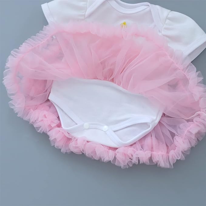Reborn Baby Dolls Clothes For 17-22 Inch 2 Pieces Reborn Doll Baby Girl Clothing Set