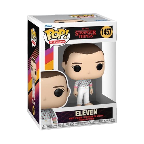 Funko Pop! Tv: Stranger Things Season 4 - Finale Eleven Common Bundled With A Byron 'S Attic Protector