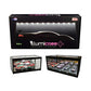 Illumibox Black LED Display Case with Mirror Base for 1:18 Scale Models - Model MJ7710, Plastic Construction