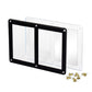 Guardhouse Screw-Close Two Trading Card Display Holder Black Border 35 Pt Pack Of 3