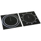 Elite Montessori Centesimal Circle & Protractor, Medium Size, Black Wood
