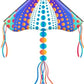 HONBO Large Kites for Adults & Kids,Easy Flyer Large Kite with Long Tails, The Beginner Kites for Kids Ages 4-8, Comes with 200f