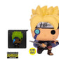 Funko Pop! Animation: Boruto - Naruto Next Generations Boruto With Marks Glow-In-The-Dark Entertainment Earth Exclusive Bundled