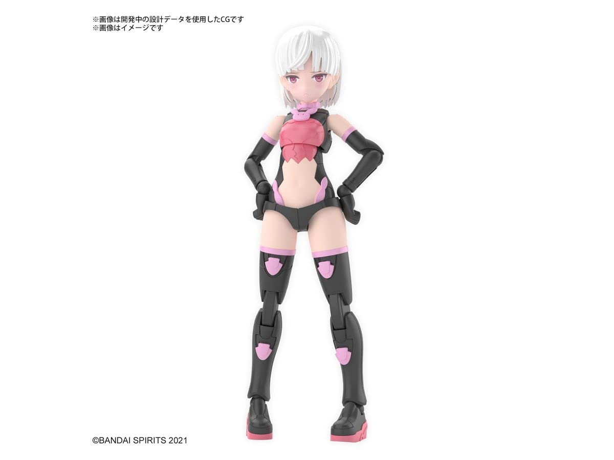 Bandai Hobby - 30 Minute Sisters - #7 SIS-T00 Laranel [Color B]  Bandai Spirits 30 MS Model Kit