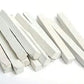 4OUR FAITH PACK OF 90 (600 grms) Indias Best Edible Slate Pencils/Slate Bars White Pencils/Natural Limestone Slate Chalk Pencils