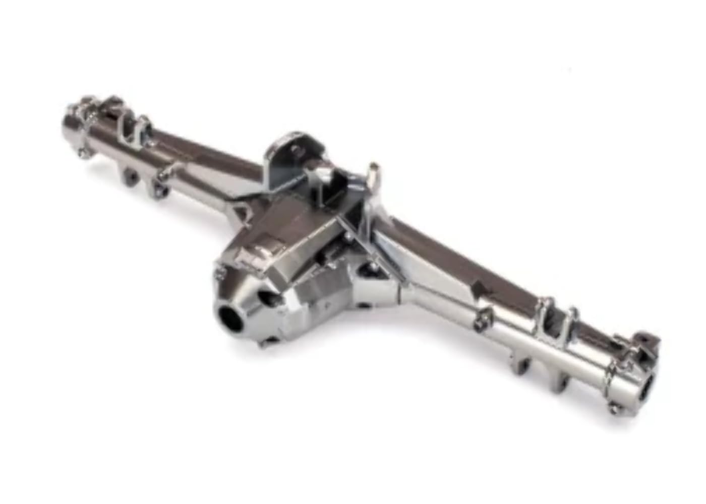 Traxxas Axle housing, Rear/Differential Carrier (Satin Black Chrome-Plated) (Internal Components Sold Separately)