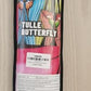 Sgftre Tulle Butterfly Pink Kite,Extremely Easy To Fly, Perfect Beach Kite For Family Outdoor Activities, Ideal For Adults And K
