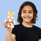 Heroes Of Goo Jit Zu Stretch Surge Tails, Powered Up With Glow Surge Giving Him Glow-In-The-Dark Powers, Scrunchy, Stretchy Fill