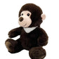 Anico 10' Plush Brown Monkey With Embroidered Eyes