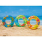 Intex 24' Inflatable Transparent Ring Swim Tube #59242 - Color May Very - 2 Pack