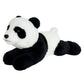 Hideekoog Stuffed Animal for Kids 12 inch Realistic Animal Plush Toy Lying Down Posture Animals Plush for Boys Girls mature-themed Birthday Hug Teaching(L-Panda)