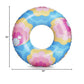 Funboy Giant Inflatable Mermaid Shells Tube Float, Donut Style Pool Float, Luxury Raft For Summer Pool Parties And Entertainment Large