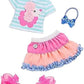 Glitter Girls – Poodle Cuddles Fashion Outfit With Hair Bow – 14-Inch Doll Clothes And Accessories For Kids Ages 3 And Up – Children’S Toys