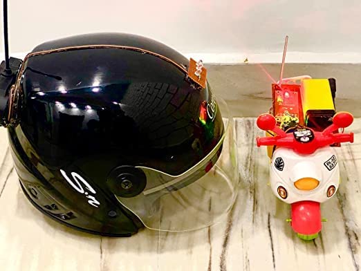Indian Rc Hobby School Project Smart Bike Helmet Project Collge Project Sceince Project For Biker Sefty Science Project Working 