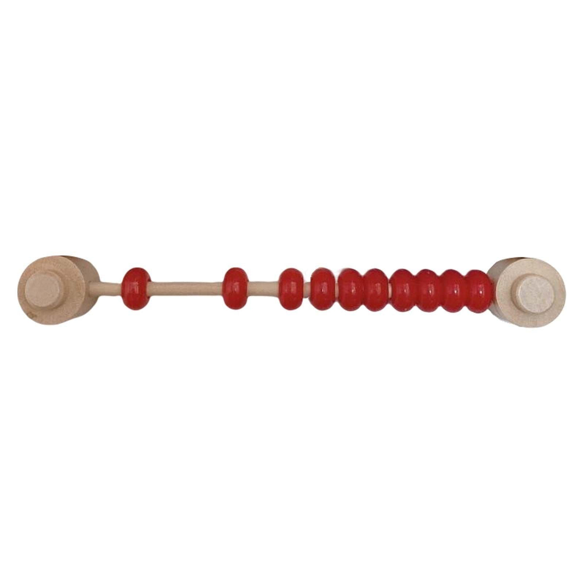 Merishopp Abacus Busy Board Counting Sensory Toy Wooden For Preschool Red|Baby | Toys For Baby | Developmental Baby Toys|1 Busy 