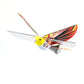 MUKIKIM eBird Orange Phoenix - Flying RC Bird Drone Toy for Kids. Indoor/Outdoor Remote Control Bionic Flapping Wings Bird Helic