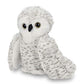 Bearington Owlfred Plush Stuffed Animal White Snowy Owl, 11 Inches