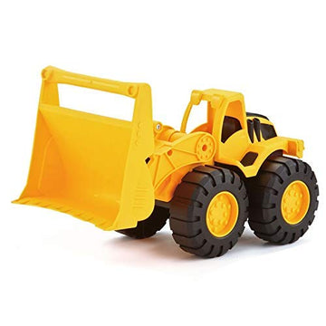 NIYANETAIL Plastic Bulldozer Construction / Engineering Toy / Vehicle Pretend Play Trucks Set / Building Vehicles (Yellow)