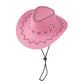 Nuehoryu Cowgirl Costume For Girls Led Cowgirl Dress For Girls Halloween Western Rodeo Dress Up (7-8 Yeras) Pink