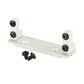 RZXYLRC 1/10 Metal Alloy Front Axle Servo Mount Holder Servo Fixed Bracket for AXI03004 Capra 1.9 RC Car Alloy Upgrade Parts (Si