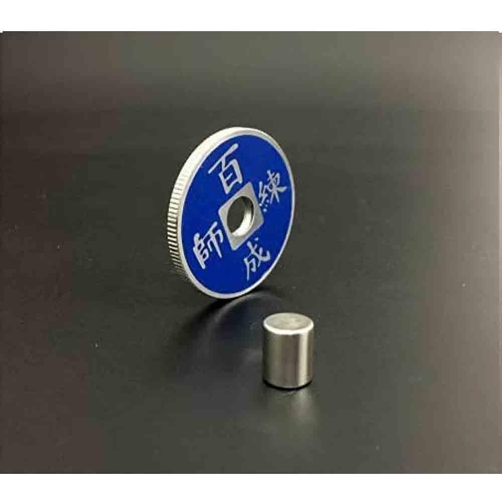 Blue-Ther Chinese Coin Magic Tricks Color Change 3 Colors Coins Change Magic Close Up Illusion Gimmick Props Accessories