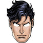 Justice League Party Paper Masks - Assorted Designs, 8 Pcs