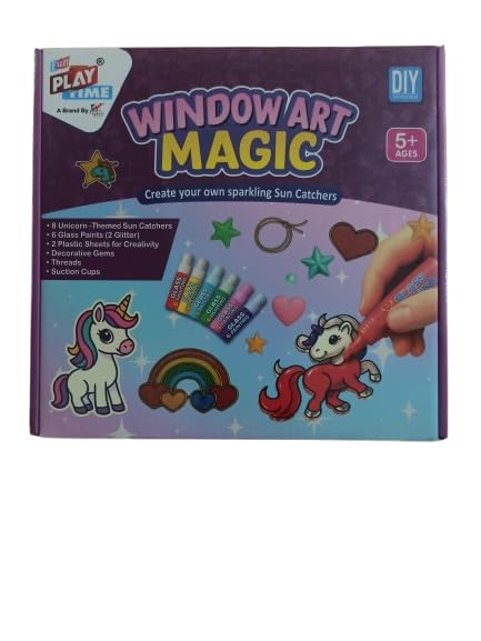 Graphene Diy Soft Glue Painting Craft Kits || Crystal Paint Arts And Crafts Set With Crystal Pendant|| Sun Catcher Making Kit Fo