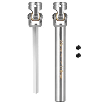 RC-Hub 1Pcs RC Driveshafts Metal Drive Shaft 45-50/47-57/55-67/60-80mm for 1:14 Tamiya Trailer Tractor Truck RC Crawler Car (85m